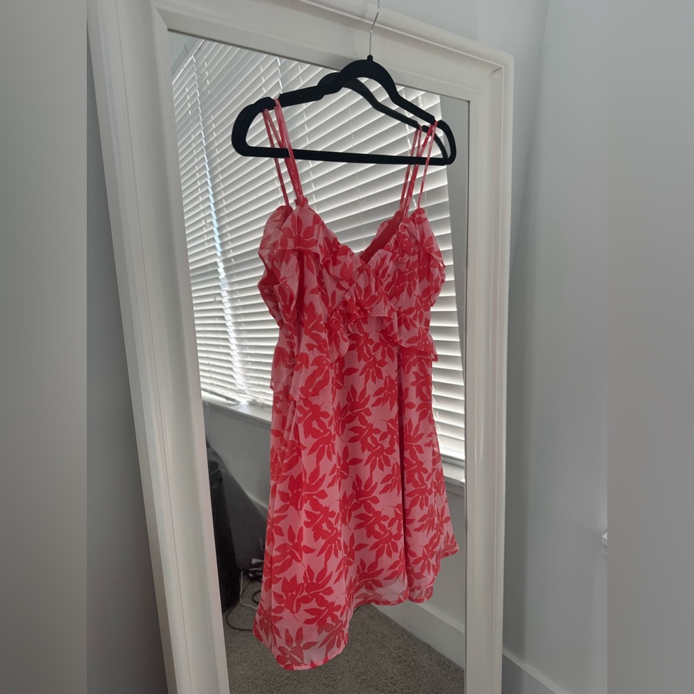 Pink Flower Sundress